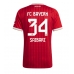 Maillot de foot Bayern Munich Ismael Saibari #34 Domicile vêtements Femmes 2026-27 Manches Courtes